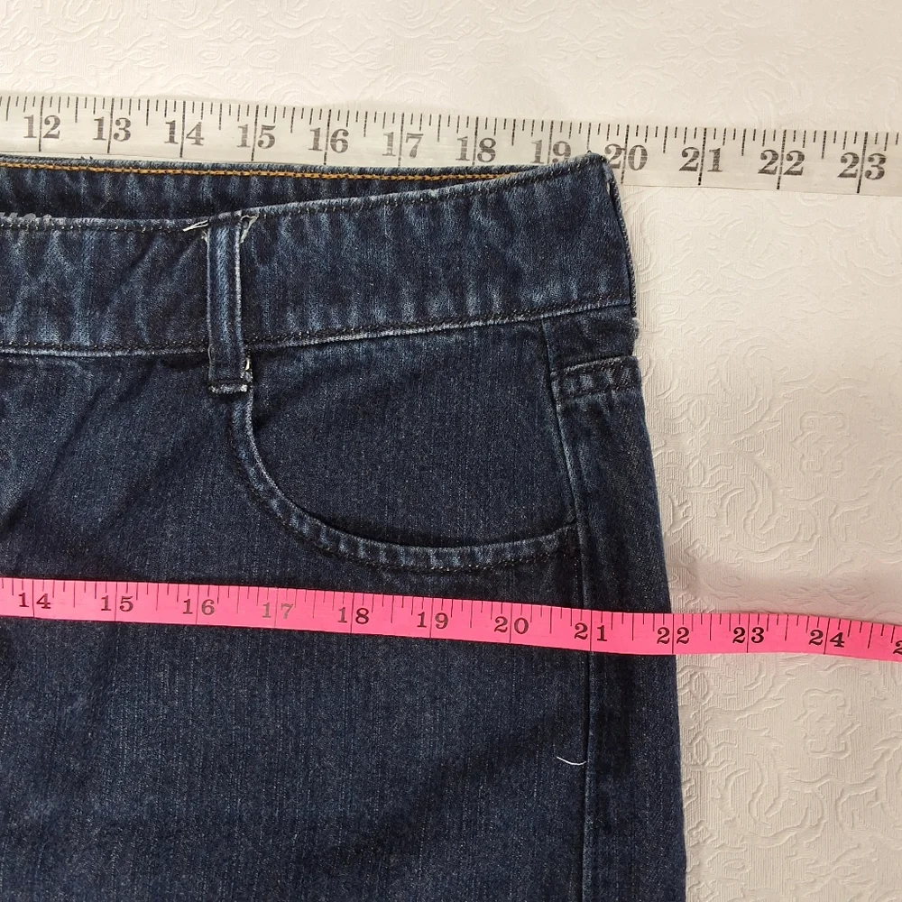 Old Navy Jeans Skirt Blue Color Plus Size 16
